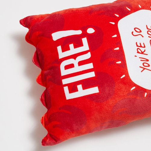 Taco Bell Fire Sauce Packet Pillow | Red / No Size