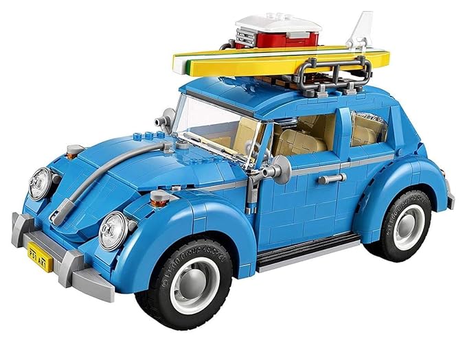 LEGO Creator Expert Volkswagen Beetle 10252 Construction Set (1167 Pieces) - Multicolor