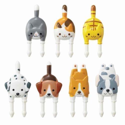 Dog cat Food Picks Forks for Bento Box Lunch Box by Torune