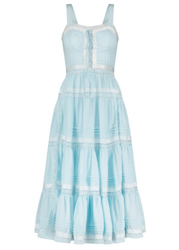 Delores Dress | Delores Blue
