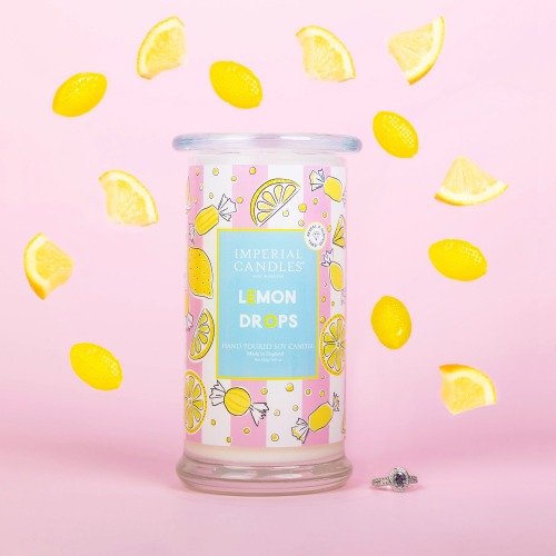 Lemon Drops | Candle With Surprise Jewellery 