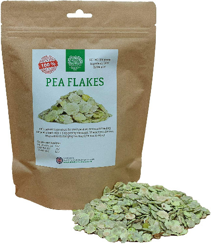 Small Pet Select- Pea Flakes, 8oz - 8 Ounce (Pack of 1)