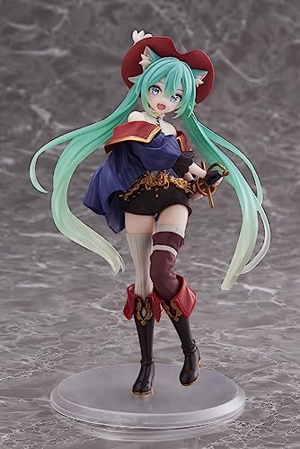 Taito Hatsune Miku Wonderland Figure ~Puss in Boots~ Figure, Multiple Colors (T40018)