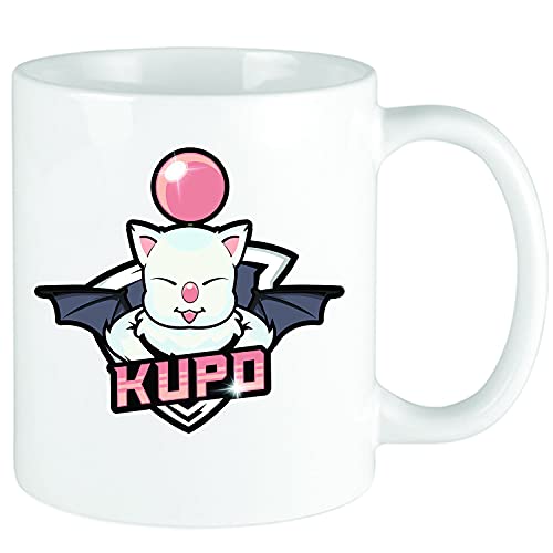 LBS4ALL Moogle Kupo Mug Final Fantasy Inspired FF7 11oz Gift