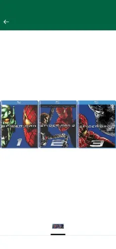 Spider-Man Trilogy (Blu Ray)