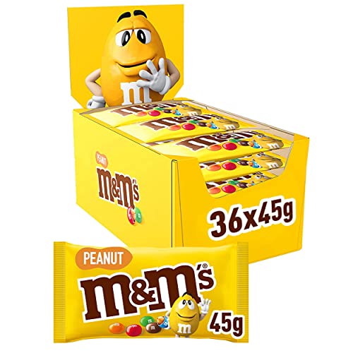 M&MS Peanut 36x45g (36 bags)