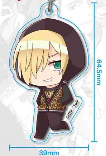 Yuri!!! on Ice - Yuri Plisetsky - Acrylic Keychain - Keyholder - Tekutoko - Part 2 - Pre Owned