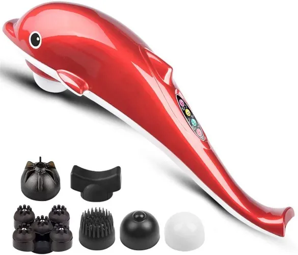 Dolphin infrared back massager