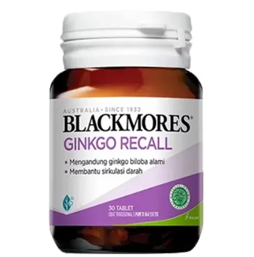 Blackmores Ginkgo Recall (30)