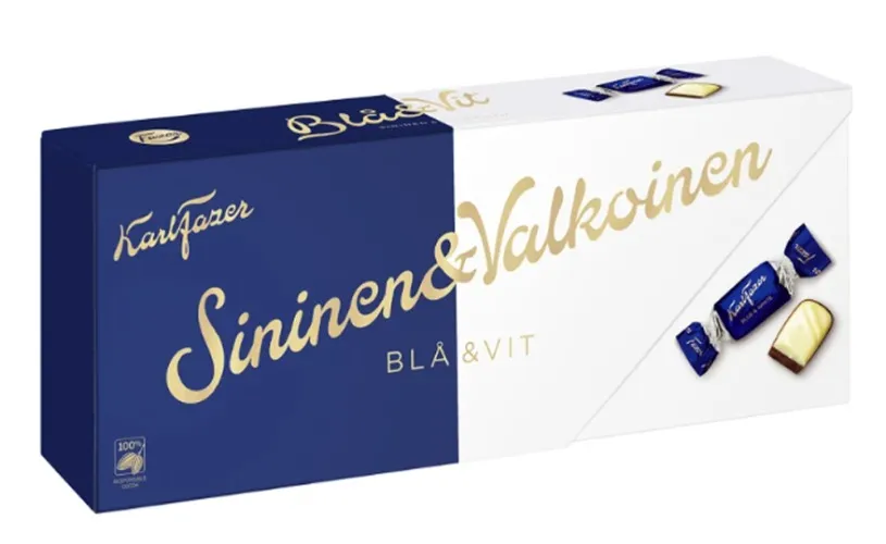 Karl Fazer Sininen & Valkoinen suklaakonvehteja 270g