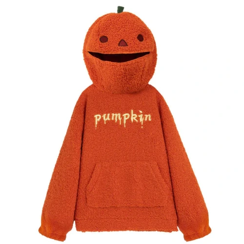 NEW GOURDEOUS PUMPKIN SKIN!!! (Pocketed Plush Hoodie)