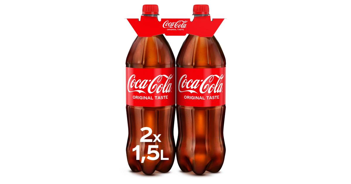 2-pack Coca-Cola Original 1,5 L