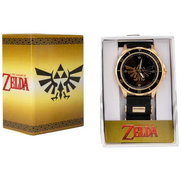 Zelda Triforce Watch with Rubber Band - 
