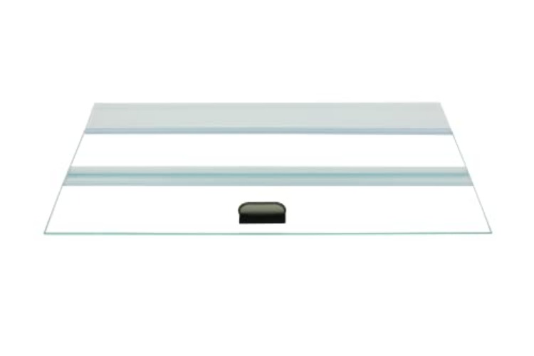 H2Pro 24" Glass Canopy for 15/20/ 55-Gallon Aqueon All Glass Marineland Perfecto Aquarium Fish Tank (23.07 x 11.69 x 0.16in)