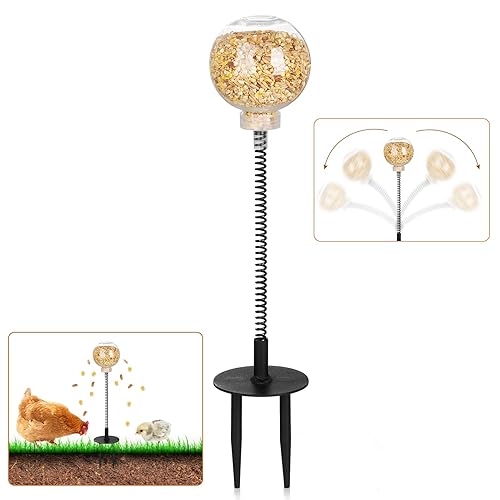 Peck Toy, Interactive Slow Feed Release Toy for Your Flock, Chicken Slow Feeder Boredom Busting Fun Maintain Your Hens Entertained(1 Pack)