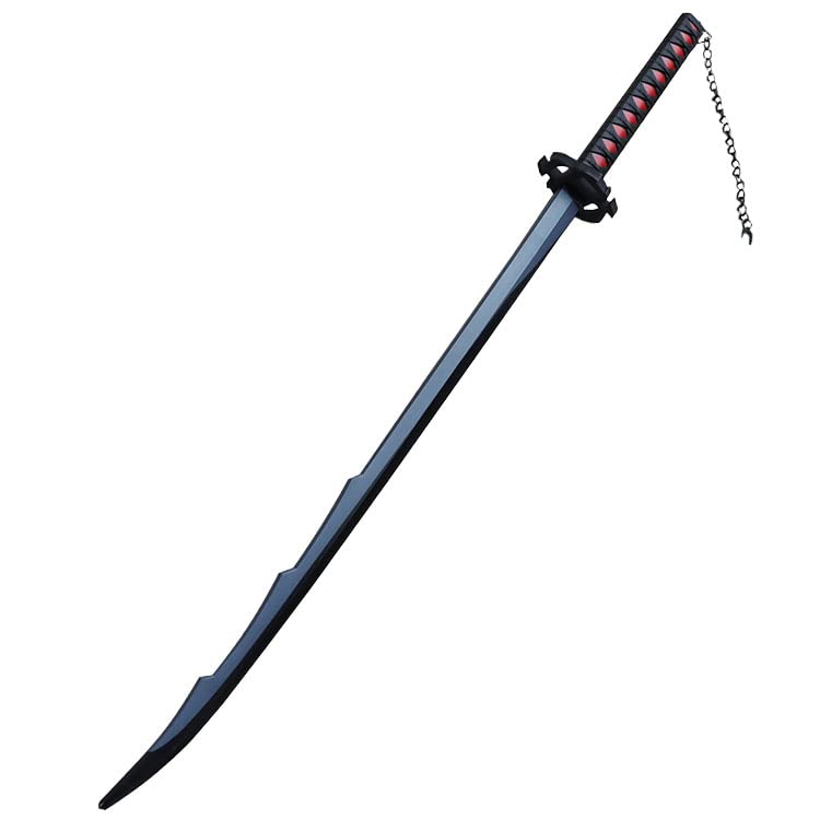 42” Fantasy Anime Japanese Ninja Cosplay Costume Foam Samurai Sword Kurosaki Ichigo Sword Katana Blade Halloween Weapon - Tensa Zangetsu
