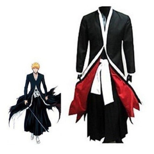 Harry Shops Bleach Ichigo Bankai Costume Set - Large Black