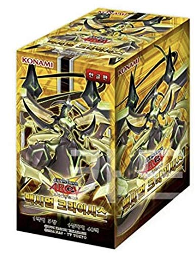 Generic Yugioh Cards ARC V Maximum Crisis Booster Box Korean Ver 200 Cards - 