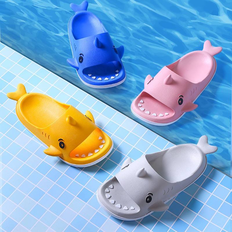 Beach Slide Rubber Sandals for all - Grey / Inner Length 15cm