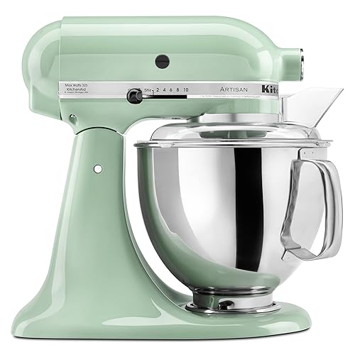 KitchenAid Artisan Series 5 Quart Tilt Head Stand Mixer with Pouring Shield KSM150PS, Pistachio - Pistachio