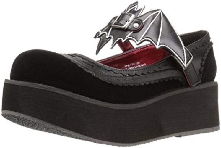 Demonia Womens Spr09/Bvl-vel Flat Sandal