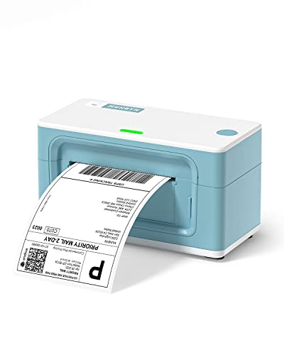 MUNBYN Label Printer P941, 4x6 USB Thermal Shipping Label Printer for Shipping Packages,150mm/s SME Postage Labels, Labeling, Compatible with Shopify, Etsy, Ebay, Paypal, UPS, USPS, FedEx, etc - Green