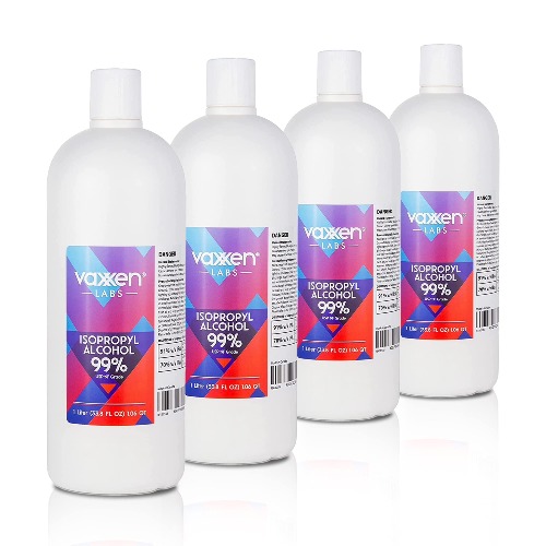 Isopropyl Alcohol 99% (IPA) - USP-NF Concentrated Rubbing Alcohol - Made in USA - 128 Fl Oz/Gallon (1 Gallon) - 1 Gallon