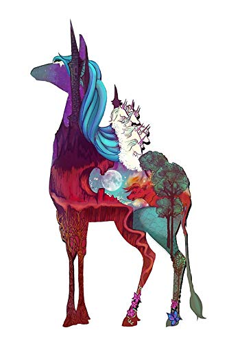 The Last Unicorn Window Vinyl Sticker Decal 5''