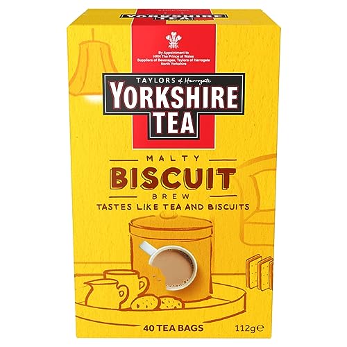 Taylor´s of Harrogate Yorkshire Tea "Biscuit Brew", 40 Stück (1er Pack)