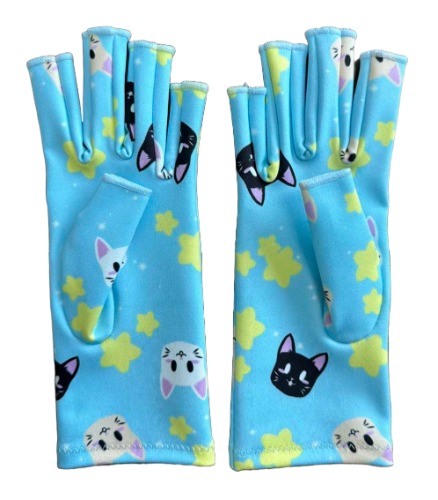Cat Compression Gloves - S/M