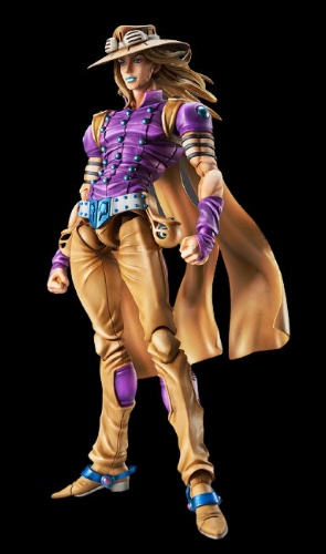 Jojo no Kimyou na Bouken - Steel Ball Run - Gyro Zeppeli - Super Action Statue - Ver. 1.5 - 2023 Re-release (Medicos Entertainment) - Brand New