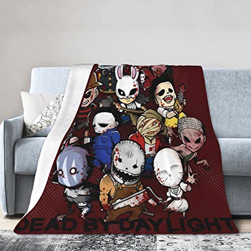 OIUCANP Dead by Daylight Blanket Soft Flannel Lightweight Air Conditioner Blankets 50"x40" - 50"x40"
