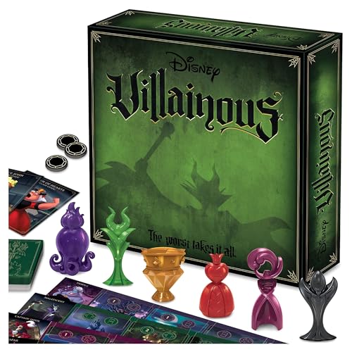 Ravensburger Disney Villainous Strategy Board Game for Age 10 & Up - 2019 TOTY Game of The Year Award Winner - Villainous