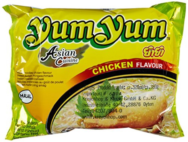 Yum Yum Instantnudeln Huhn, 30er Pack (30 x 60 g)