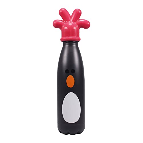 Aardman - Water Bottles - Wallace and Gromit Metal Water Bottle - Feathers McGraw - Single