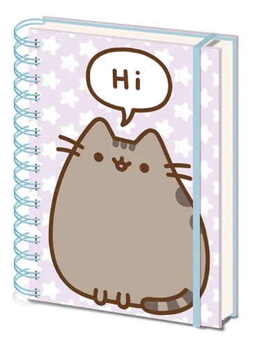 Pusheen the Cat Hi Bye Notebook