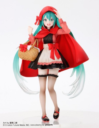 Vocaloid - Hatsune Miku - Hatsune Miku Wonderland Figure - Red Riding Hood (Taito) - Brand New
