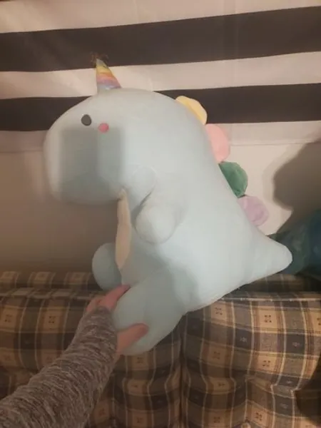 Party Dinosaur Plushies (3 Colors, 3 Sizes) - 11" / 30 cm / Green