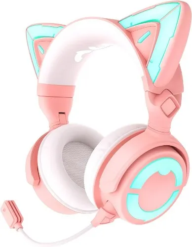 Pink Cutie Headset~ <3