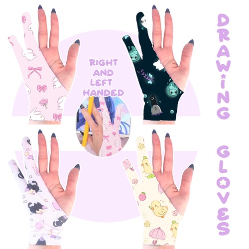 ♡ Cute  ♡  Drawing Gloves