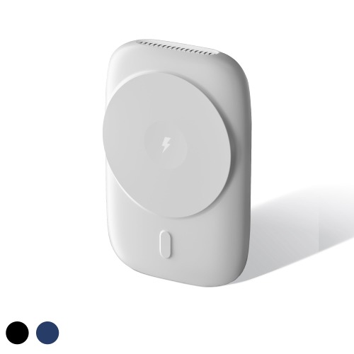 Brookstone Magnetic Charging Wireless Power Bank with Stand & 5000mAh Portable Magnetic Power Bank Charger Fast Charger Battery Pack for iPhone 15,14,13,12 Pro Max,for All iWatch… - White