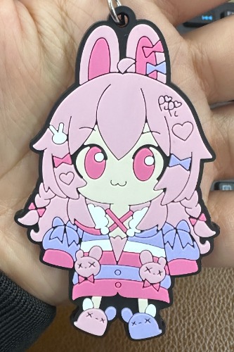 PC: Pipkin Pippa Rubber Keychain