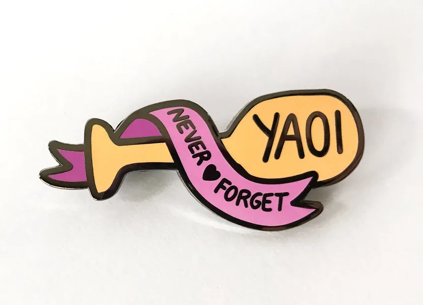 Yaoi Paddle Enamel Pin