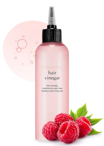 A’PIEU Raspberry Scalp Vinegar Hair Rinse 6.76 fl. oz. / 200 ml - Balances Hair & Scalp’s pH Level - Smoother and Shinier Hair - Clarifies, Detangles and Encourages Hair Growth - Hair Vinegar