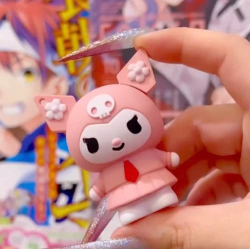 Boring walls Sanrio Kuromi Lighter, Kawaii Hello Kitty Anime, Cartoon for Girls & Woman, Keychain Accessories, y2k (Pink)