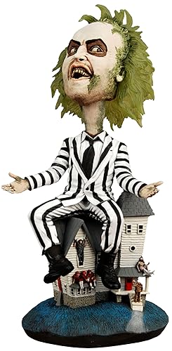 NECA Collectible Beetlejuice Boxed Head Knocker Figure, 8"