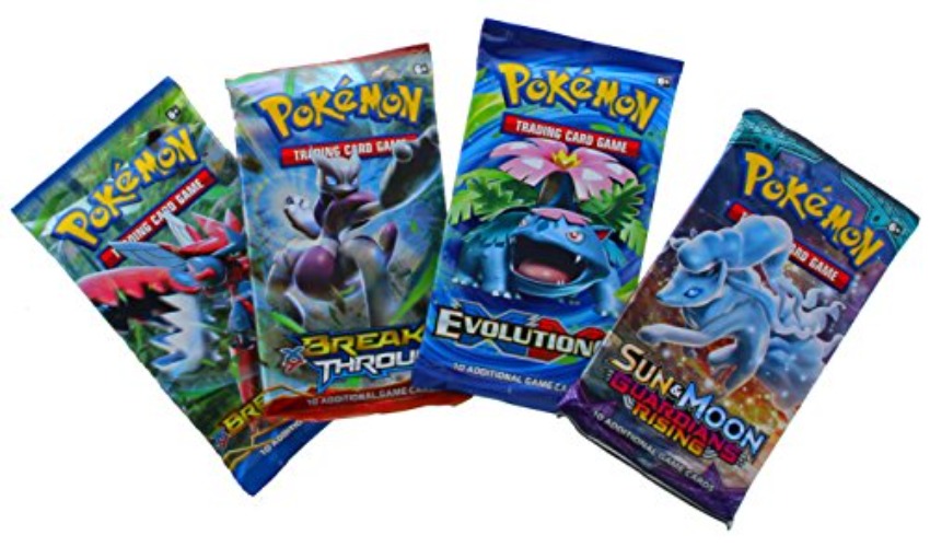 Pokemon TCG: 4 random boosters