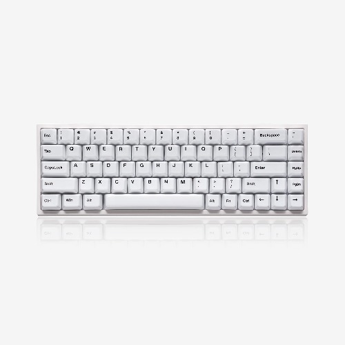 Ceramic Keycap Full Set-White | With Legends