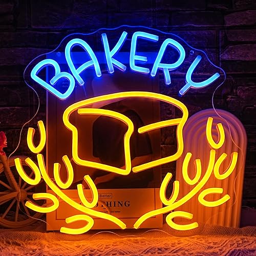 LULANMP Bakery Neon Sign