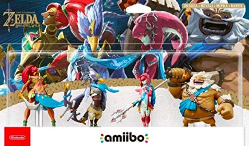 The Champions Amiibo - The Legend of Zelda: Breath of the Wild Collection (Nintendo Wii U/Nintendo 3DS/Nintendo Switch) - The Champions
